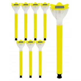  NNLED ugrađena solarna svjetiljka 32,5 cm 8 kom.