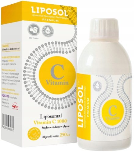 Liposol C 1000TM Liposomalni Vitamin C - Dodatak Prehrani za Imunitet, 250 ml