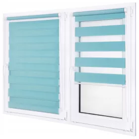 Dan-noć rolete za prozore po mjeri sa zatezačem 50x150 cm