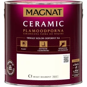 Magnat Keramička zidna boja Bijeli Dijamant 2,5L C1 mat