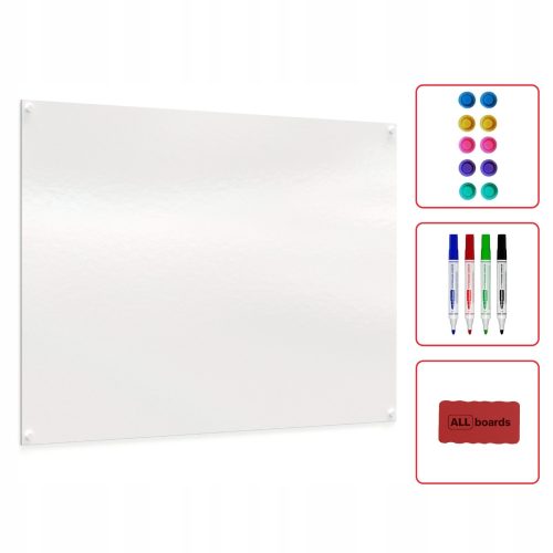 ALLboards Magnetna ploča 90x60 bez okvira + set