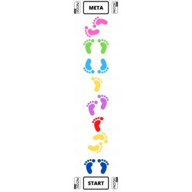  Animacijska staza Akson Center Jumping Skins 45 x 200 cm