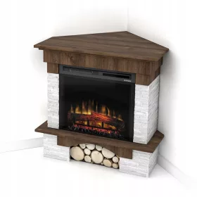   Električni kutni kamin PORTO 23 XHD s funkcijom grijanja, 3 boje