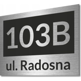 EXTRAREKLAMY.pl kućni broj 40 x 30 cm
