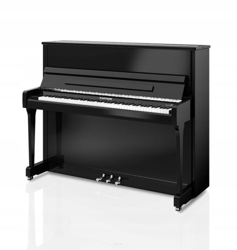 Pijanino W. Hoffmann V-120 sjajno crna + krom
