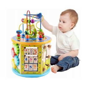 DREVENA EDUKATIVNA KUTIJA 8u1 SORTER