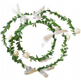 Girlanda za prvu svetu pričest od šimšira 150 cm