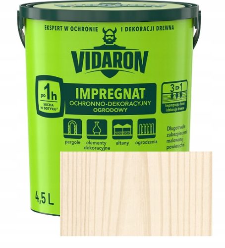  Vidaron zaštitno-ukrasni vrt 4,5L bijeljeni