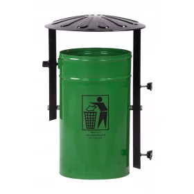 Kosara za smeće za ulice i parkove 35l