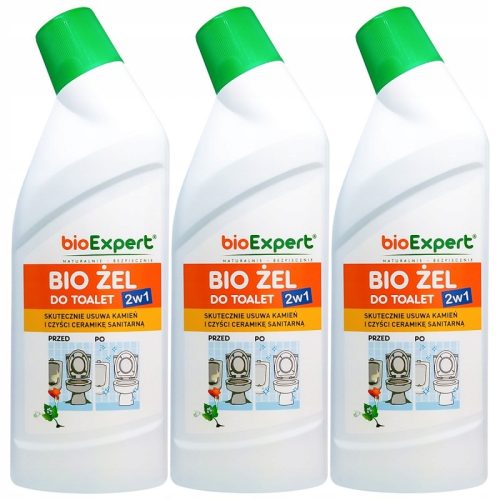 BioExpert Ekološki Bio WC Gel 2u1 Neutral 3s. EKO GEL za WC