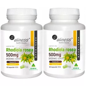 Rhodiola rosea - Prirodni Adaptogen, 60 VEGE kapsula x2