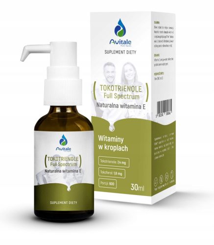 Avitale Tokotrienoli: Prirodni Izvor Vitamina E u Kapima, 30 ml
