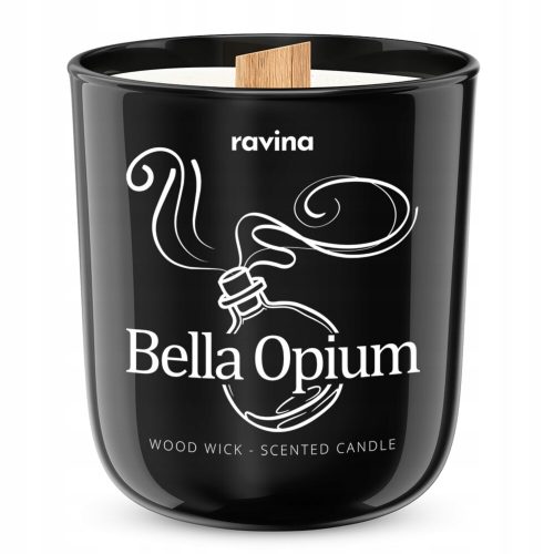 Tradicionalna svijeća od soje Black Opium Ravina 1 kom.