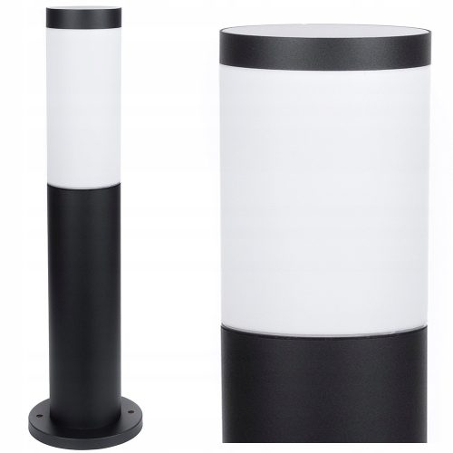 Vrtni stup sa superLED E27 45 cm crni