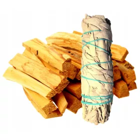   Mirisni štapići Palo Santo i bijela kadulja za čišćenje energije i prostora