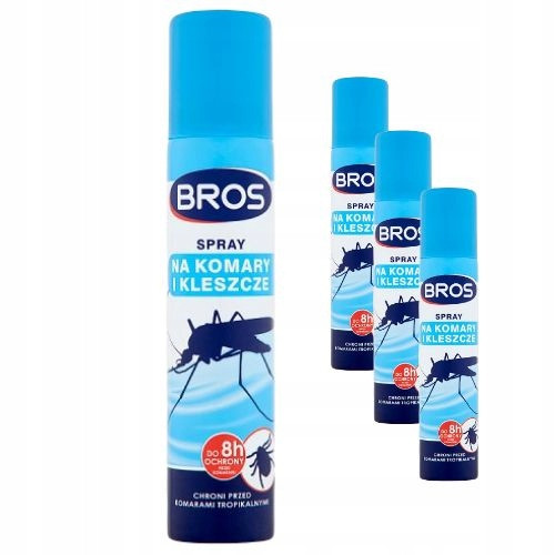  Raspršivač, aerosol protiv krpelja, komaraca Bros 0,086 kg 90 ml