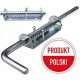 Zasun za ogradu s oprugom Steelfence mali 35cm