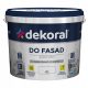 Dekoral akrilna fasadna boja 10 l Mat bijela