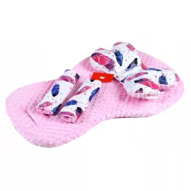   BabyLux Luksuzni Set za Kolica + Motiv Leptira + Minky Navlake
