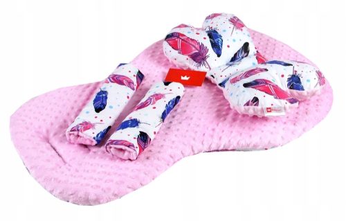 BabyLux Luksuzni Set za Kolica + Motiv Leptira + Minky Navlake