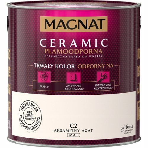 Magnat keramička boja 5 l C2 Velvet Ahat mat