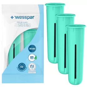 Filter uložak za Wessper AquaCap Green bocu, 3 kom.