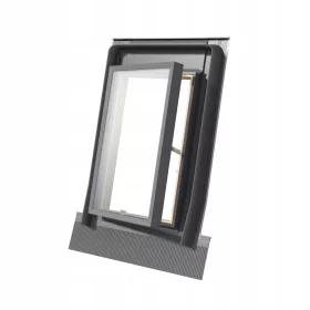   Fenstro Premium Dvokrilni Krovni Prozor 45x73 cm s Košuljicom