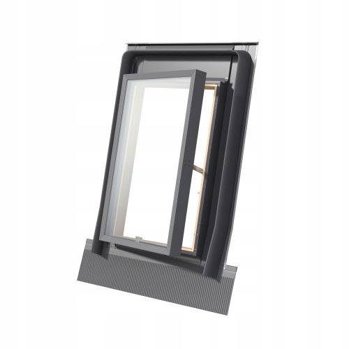 Fenstro Premium Dvokrilni Krovni Prozor 45x73 cm s Košuljicom