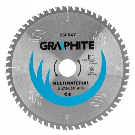   Tarcza pile 216x30mm 60 zuba univerzalna za piljenje metala i drva