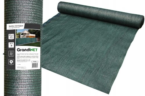 Pokrivna mreža za ogradu SUN PROTECTION 2x50m 55% 60g