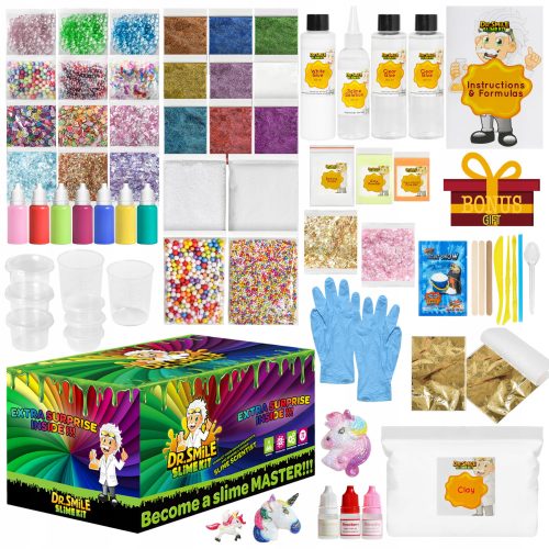 Dr. Osmijeh Veliki Set za SLIME glut 65 u 1 Najveći