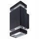 LED vanjska svjetiljka Luna crna GU10 35 W