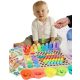 Trening mozga Montessori RIBE slova brojevi