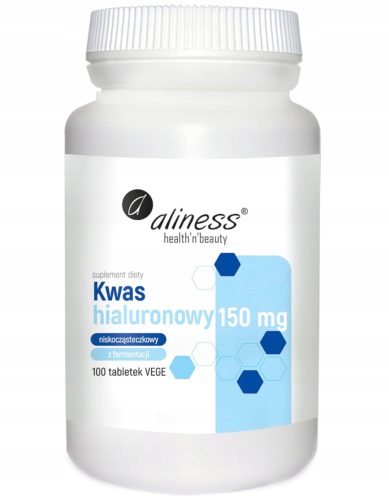 Aliness Hialuronska Kiselina 150 mg - 100 Tableta za Vegane