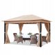 Paviljon za vrt 3x4 m Premium smeđi