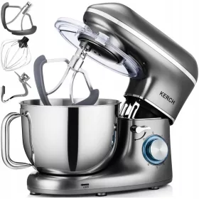 Kuhinjski robot Kerch MyChef 2200 W srebrno/sivi