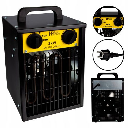 PRIJENOSNI ELEKTRIČNI GRIJAČ WTCG2001 1000/2000W IPX4