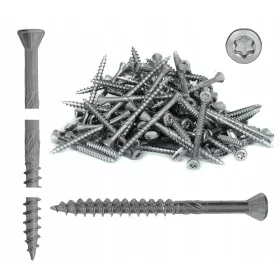   Arvex Inox WTR 4.0/40 C2 Vijci za Terasu, Nehrđajući Čelik, 4x40 mm, 500 Kom.