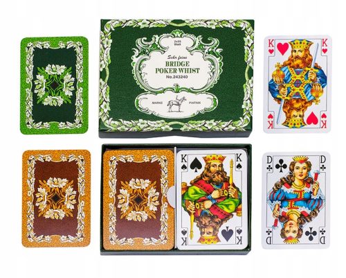  Piatnik karte Oak Leaves Bridge Poker Whist 2 špila