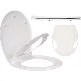  WC daska Fala, bijeli polipropilen