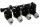  RAZVODNIK 4 DIJELA SOLENOIDNI VENTIL Rain Bird CIJEV 25