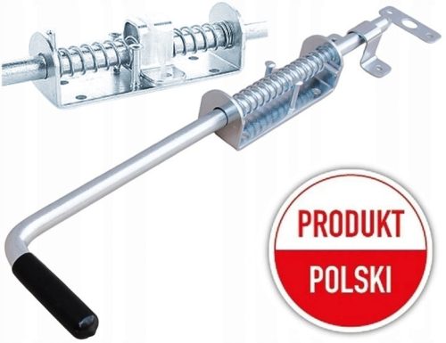 Zasuva s oprugom Metalpro 64.067 420x14 mm pocinčan