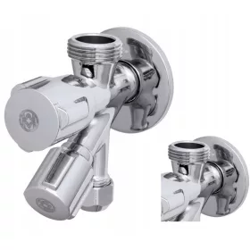   Kutni ventil Granitan 1/2'' ventil za perilicu rublja kombinacija perilica posuđa 1/2x3/4x3/8