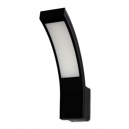 Vrtna zidna svjetiljka - Kwazar Luminaire TORINO 10W LED crna