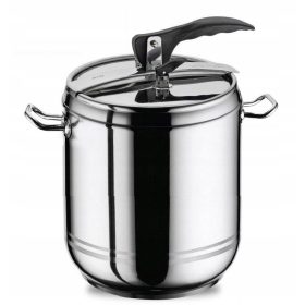 Hascevher ekspres lonac 17 l crni, nijanse sive, srebrni