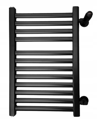 Vrhunski crni radijator za kupaonicu Regnis 304 W 440 x 675 mm