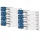 Tork Xpressnap Snack® - Serwetki dyspenserowe, 1-warstwowe, universal - Białe, 8 x bind