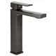 CUBIC LOFT crna baterija za umivaonik, mat crna, VIS