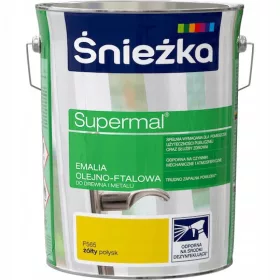 Supermal Emajl Uljno-ftalni Žuta 5 l