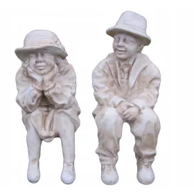  Vrtne figure Djed i baka Betonske skulpture